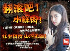 当《疯游精》使用张歆艺体