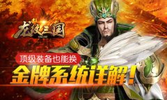 顶级装备也能换！《龙纹三国》金牌系统详解
